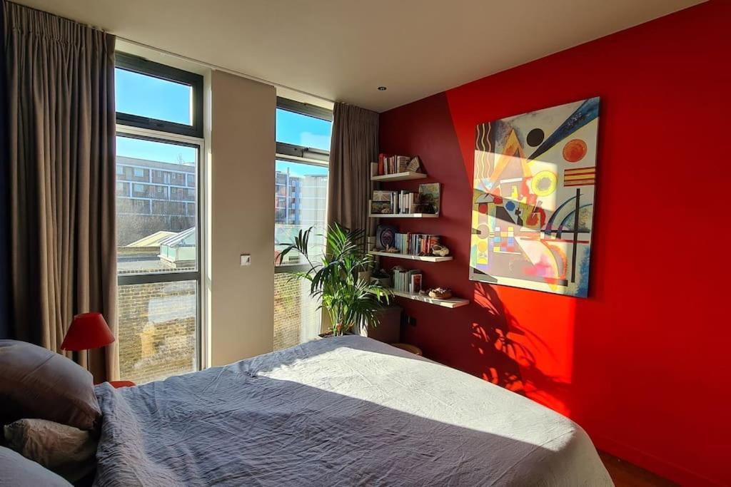 Luxurious Flat Sunny, Quiet, Design, Lift, Balcony Apartment London Luaran gambar