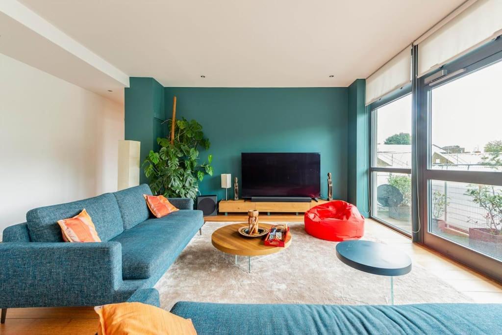 Luxurious Flat Sunny, Quiet, Design, Lift, Balcony Apartment London Luaran gambar