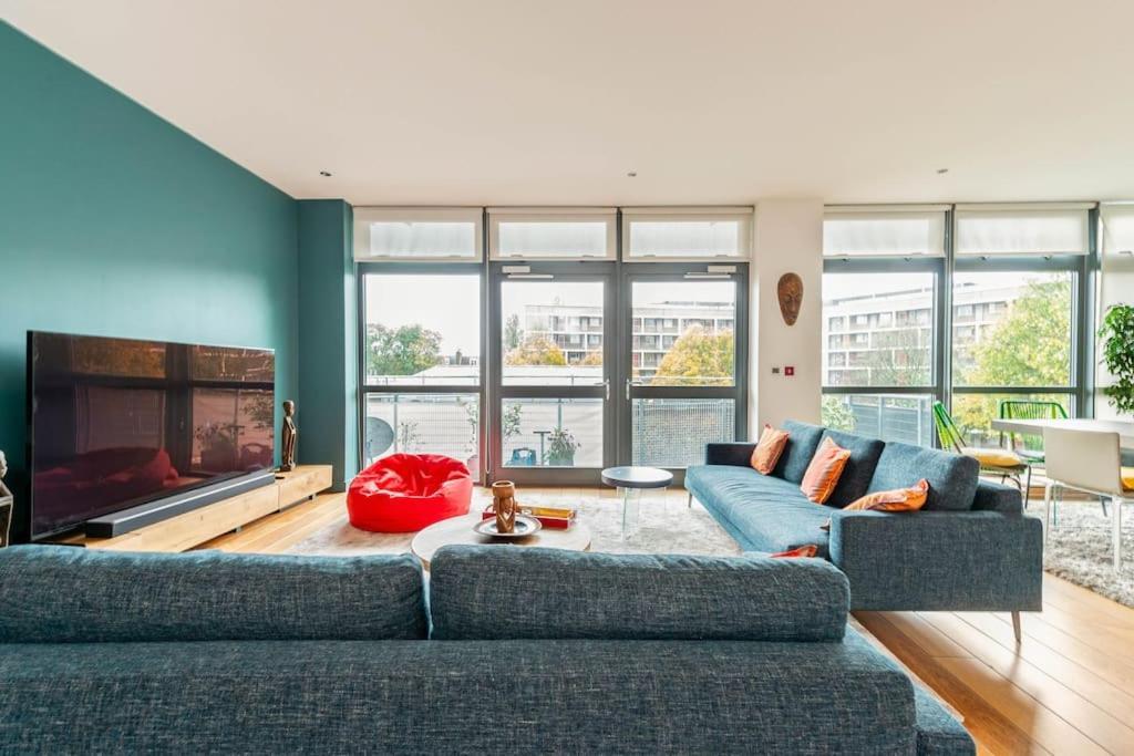 Luxurious Flat Sunny, Quiet, Design, Lift, Balcony Apartment London Luaran gambar