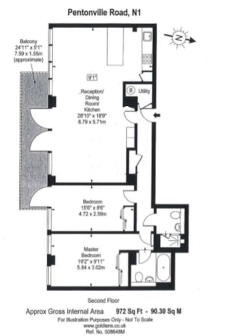 Luxurious Flat Sunny, Quiet, Design, Lift, Balcony Apartment London Luaran gambar