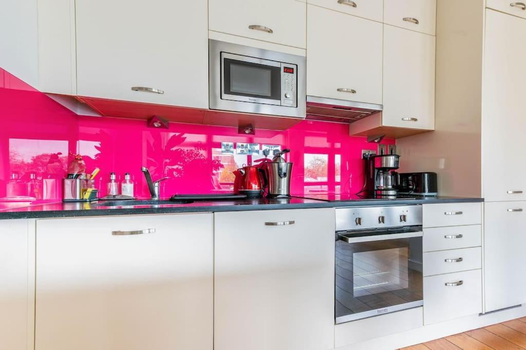 Luxurious Flat Sunny, Quiet, Design, Lift, Balcony Apartment London Luaran gambar